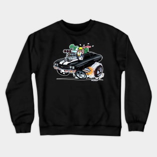 MONSTER MUSCLE 70 Chevelle Black Crewneck Sweatshirt